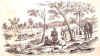 ballarat-flat-from-the-black-hill-1855-store-drays-camped-on-road-to-ballarat-1853