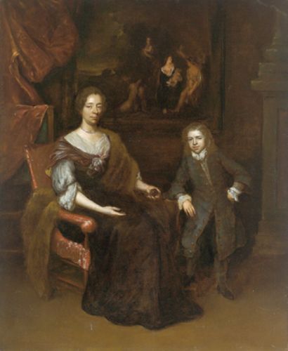 portrait-of-a-lady-and-her-son