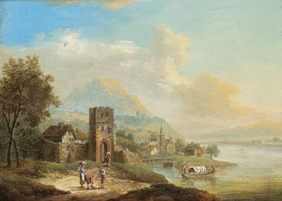river-landscape-with-figures-and-bargers
