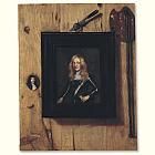 a-trompe-l-oeil-still-life-with-a-portrait-of-a-soldier-a-miniature-portrait-an-artist-s-palette-and-a-mahlstick-hanging-on-a