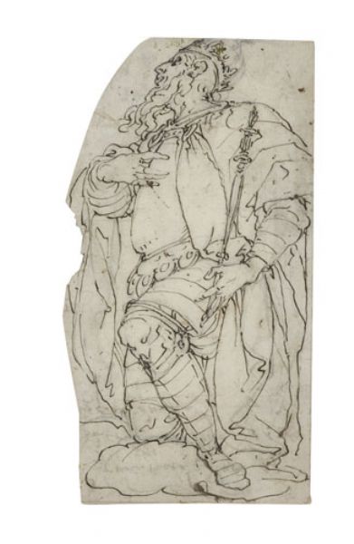 study-of-a-kneeling-monarch