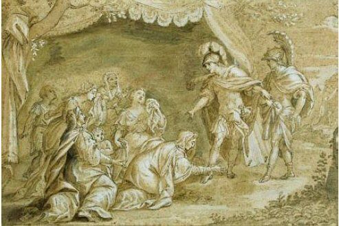 alexandre-le-grand-et-la-famille-de-darius