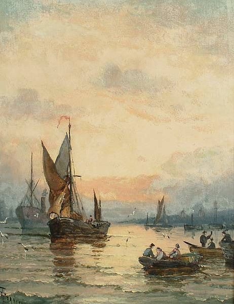 the-harbour-at-sunset