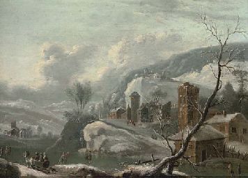 a-winter-landscape-with-figures-skating-a-town-beyond