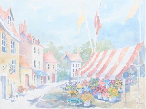 village-street-with-flower-market
