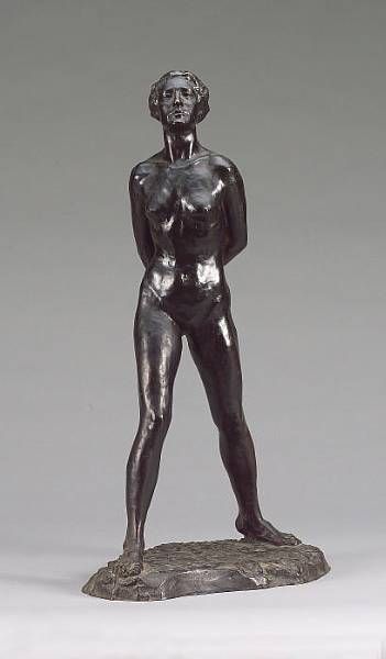 a-bronze-figure-of-a-female-nude