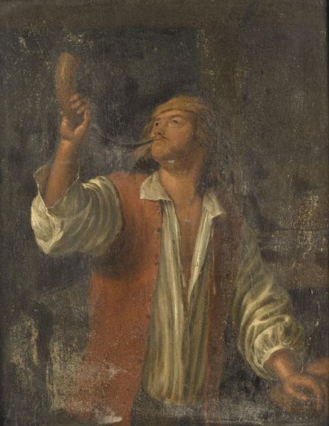an-interior-with-a-peasant-blowing-a-horn