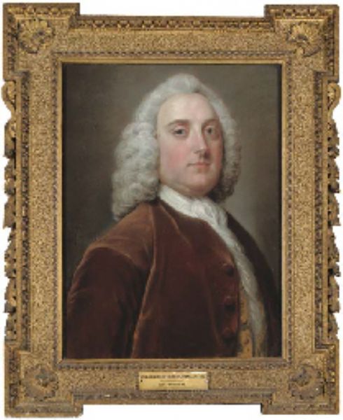 portrait-of-william-buck-of-carnaby-and-ulley-half-length-in-a-brown-coat-yellow-waistcoat-and-white-stock