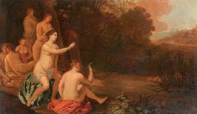 nymphs-bathing-in-a-landscape