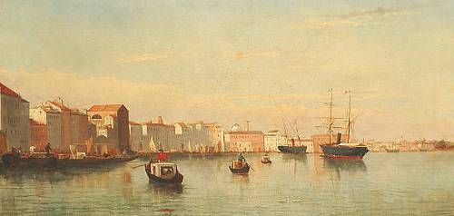 ships-moored-in-a-venetian-canal