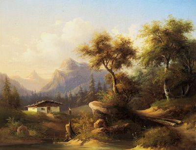 a-mountain-landscape-in-the-evening-light