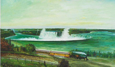 panoramic-scene-of-niagara-falls-with-a-michigan-central-railway-train