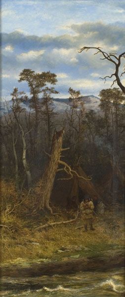 alexander-wust-western-landscape-with-hunter