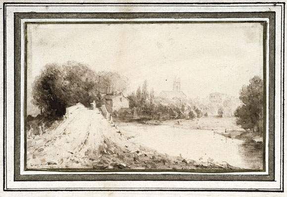 paysage-a-l-entree-d-un-village-vers-1830