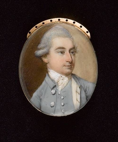 a-gentleman-wearing-pale-blue-coat-with-silver-buttons-matching-waistcoat-frilled-chemise-tied-cravat-and-powdered-wig