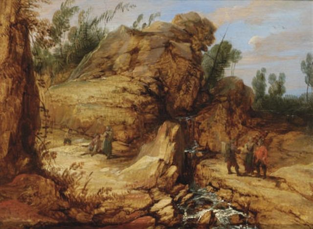 a-rocky-river-landscape-with-travellers-in-the-foreground