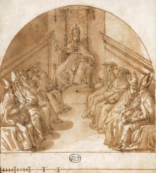 pope-four-cardinals-and-four-bishops