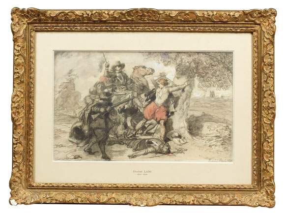 la-mort-de-lord-francois-villiers-pres-de-kingstown-on-thames-en-1648