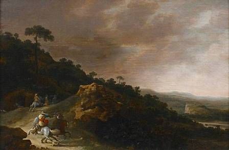 cavaliers-dans-un-paysage