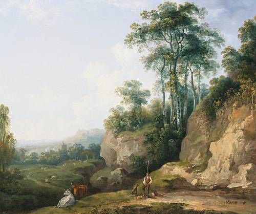 drover-and-cattle-by-an-outcrop