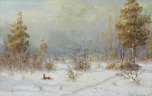 a-winter-hunting-scene