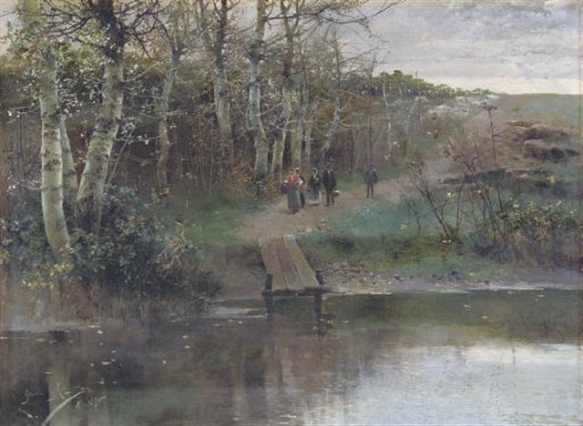 villagers-on-a-riverside-path-alcala-de-guadaira