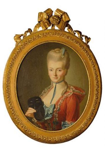 portrait-de-femme-au-loup-noir