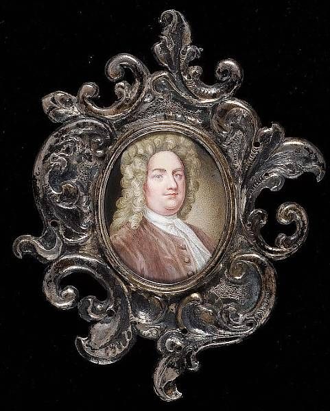 a-gentleman-wearing-brown-coat-white-chemise-and-tied-lace-cravat-long-powdered-wig