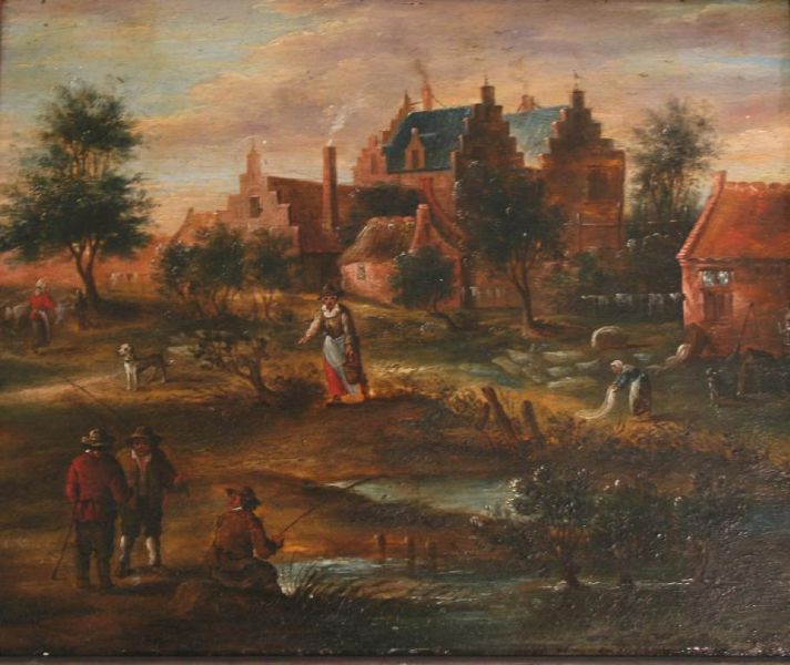 countryfolk-fishing-and-drying-laundry-on-the-outskirts-of-a-town