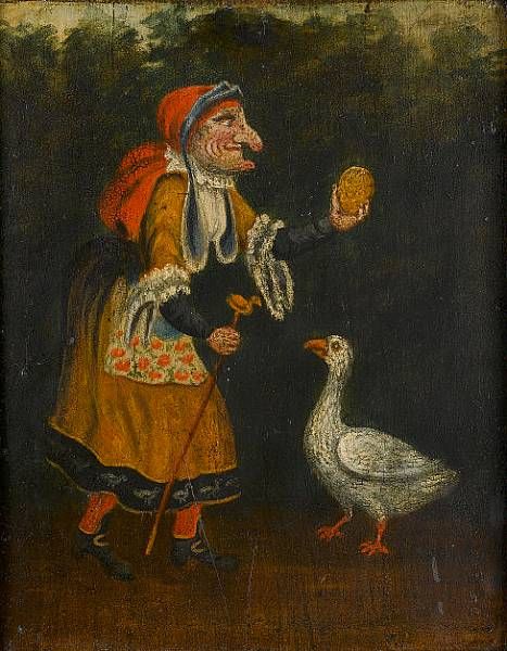 a-witch-feeding-a-goose