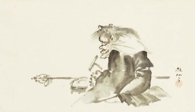 demon-reciting-buddhist-prayers-oni-no-nenbutsu