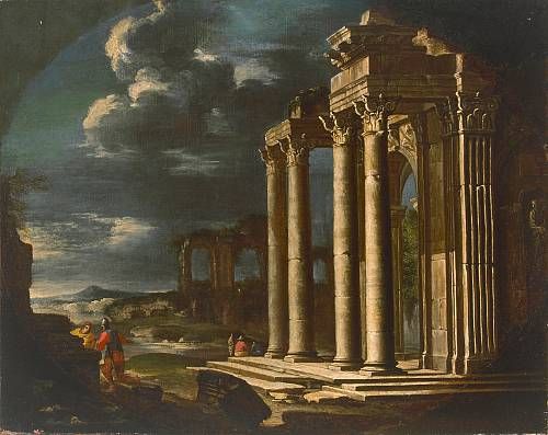 an-architectural-capriccio-with-two-figures-in-the-foreground