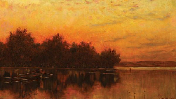rowers-on-a-river-at-sunset-1888