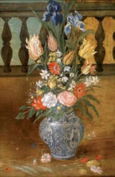 fleurs-dans-un-vase-de-chine