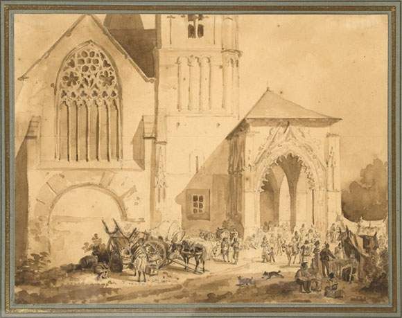 marche-pres-d-une-eglise