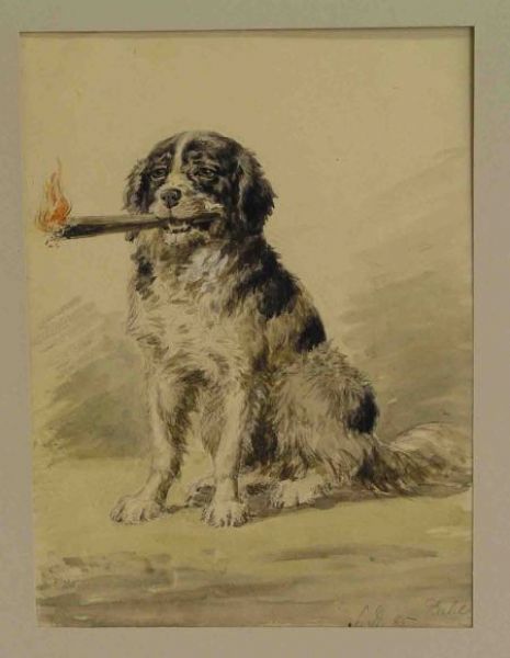 hund-mit-brennender-fackel