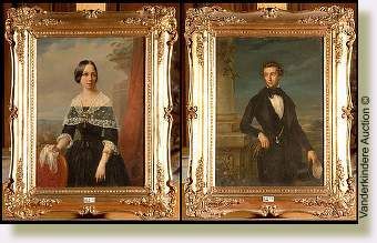 portrait-d-un-gentilhomme-et-portrait-d-une-dame-de-qualite