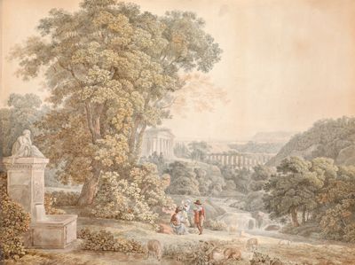 arcadian-landscape-with-a-stone-well-an-antique-temple-a-roman-aqueduct-and-two-music-making-shepherds-arcadian-landscape-wi