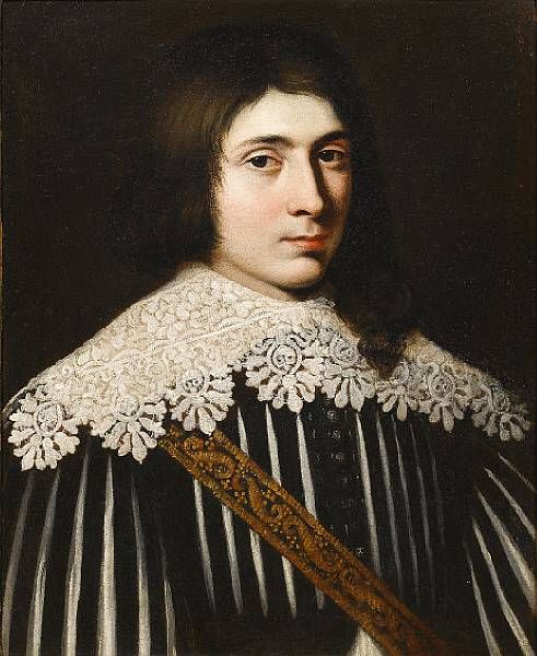 portrait-of-a-young-man-bust-length-in-black-and-white-costume-with-a-lace-collar