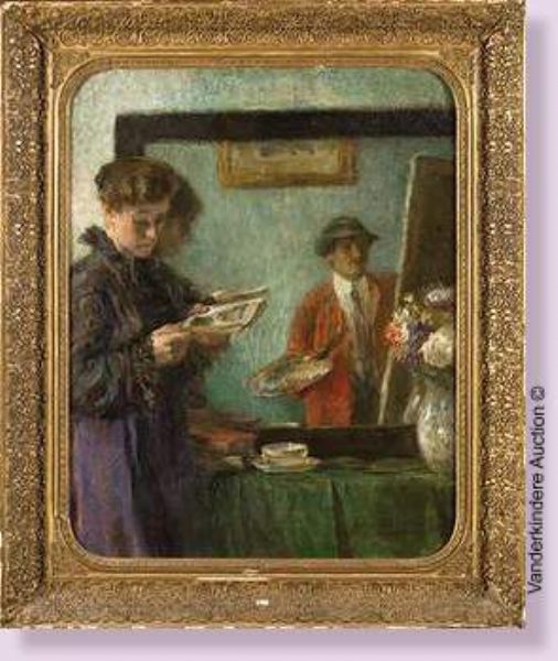 le-peintre-et-son-modele-dans-l-atelier