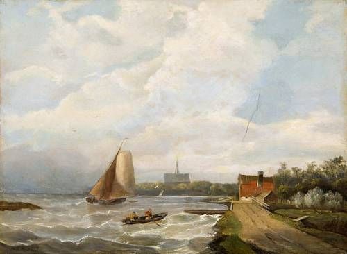 harbour-scene-with-stormy-sea