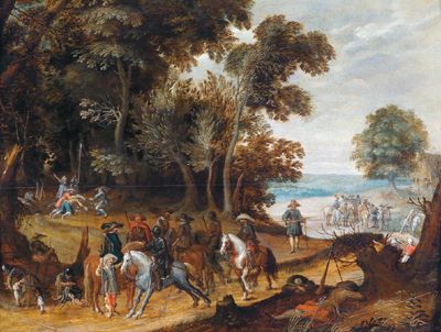 soldiers-in-a-wooded-landscape