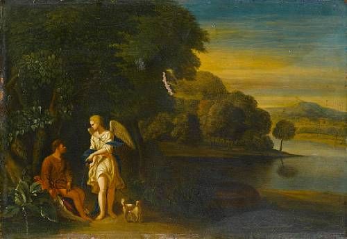 tobias-and-the-angel-in-a-wooded-landscape