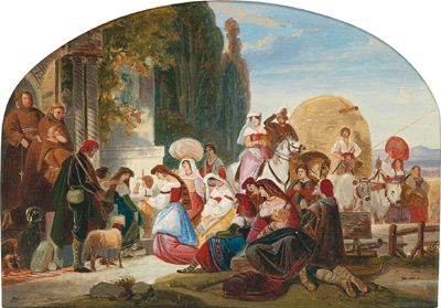 peasants-in-the-roman-campagna-praying-before-an-image-of-the-madonna-at-the-entrance-to-a-monastery