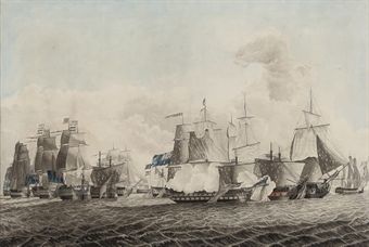 nelson-s-patent-bridge-for-boarding-first-rates-at-the-battle-of-cape-st-vincent-14th-february-1797
