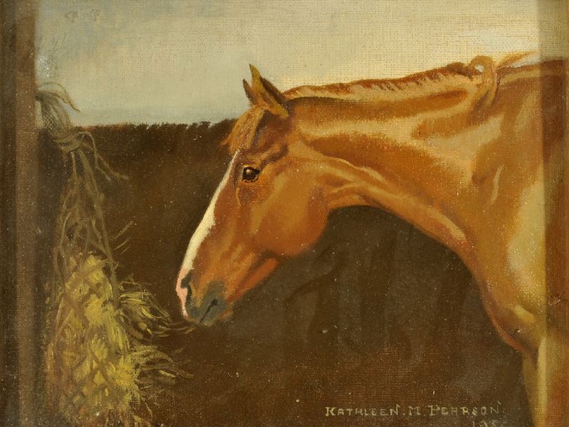 study-of-a-chestnut-hunter-s-head-in-a-stable