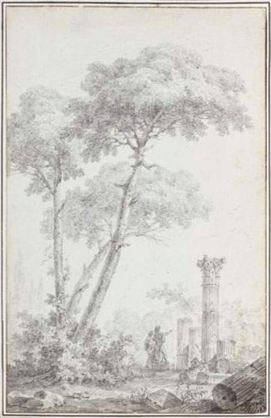 deux-artistes-dans-des-ruines-de-colonnes