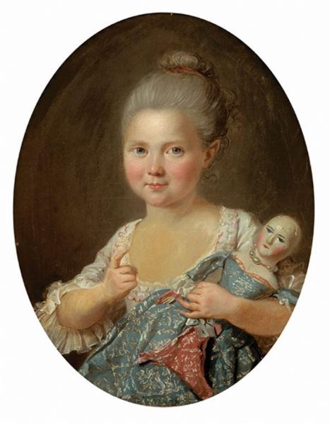 portrait-de-jeune-fille-tenant-sa-poupee