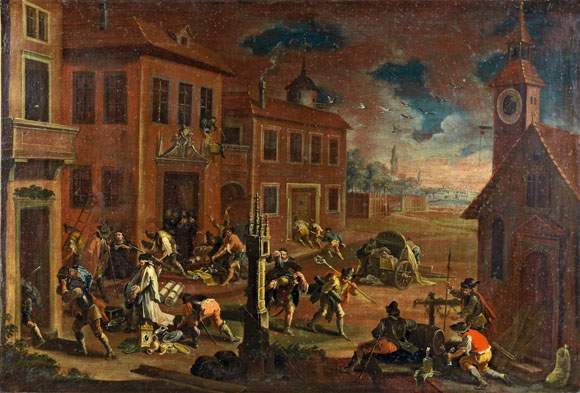 scene-de-pillage-d-un-village