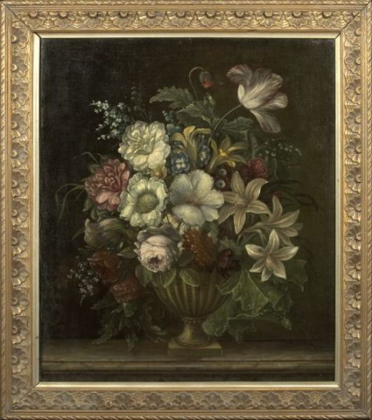still-life-with-bouquet-of-flowers-in-a-vase